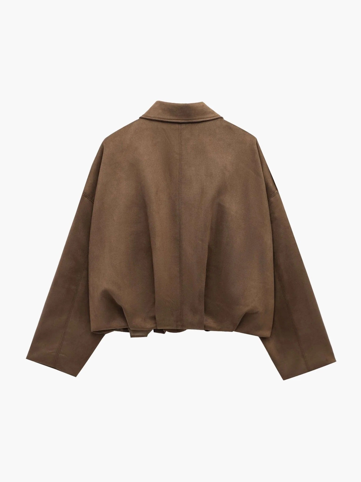 Women's Jacket | Collared Bomber Zipper