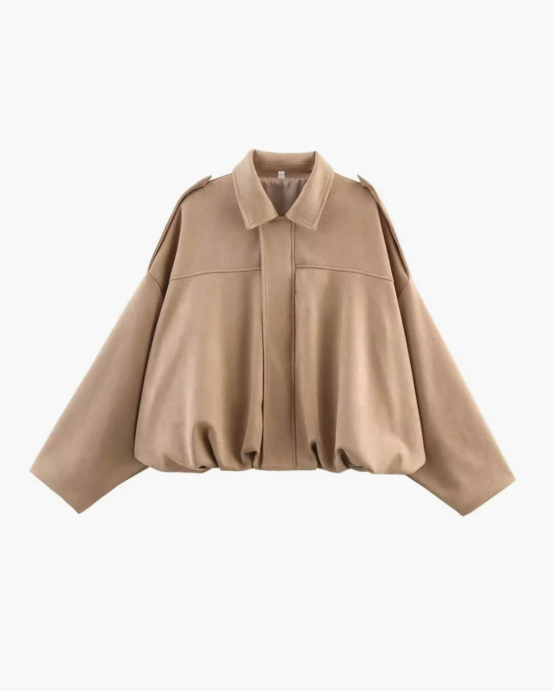 Women's Jacket | Collared Bomber Zipper