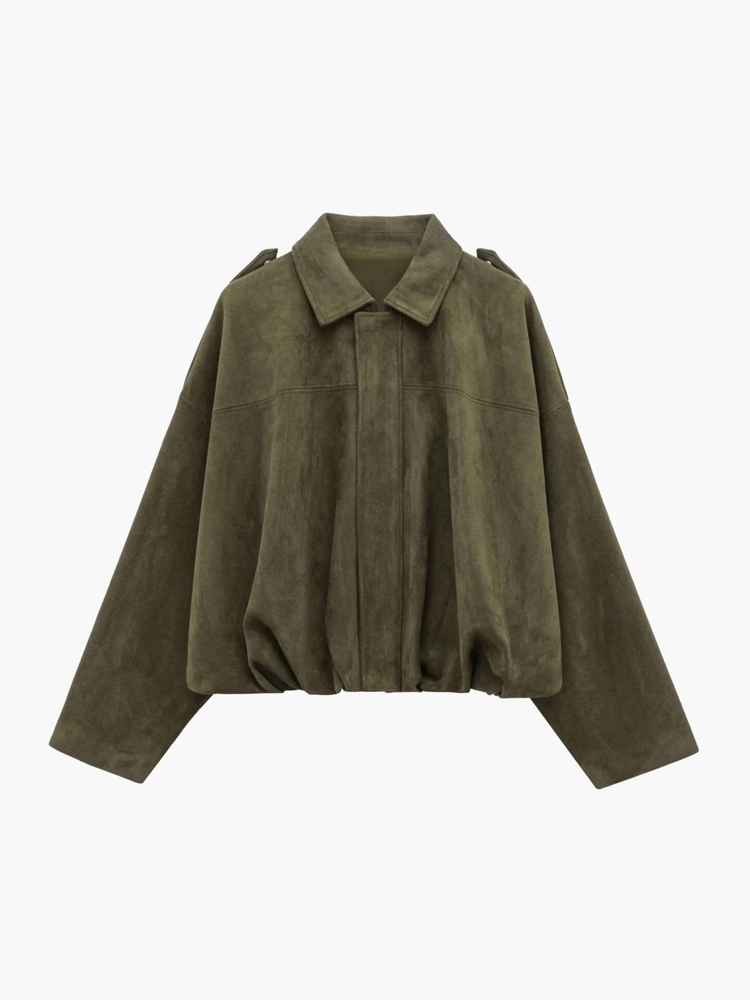 Women's Jacket | Collared Bomber Zipper
