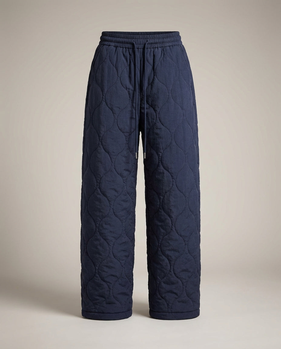 Women's Joggers | Quilted Drawstring Style