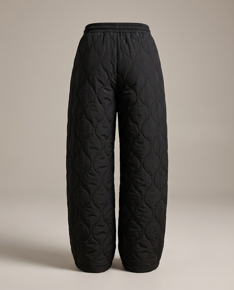 Women's Joggers | Quilted Drawstring Style