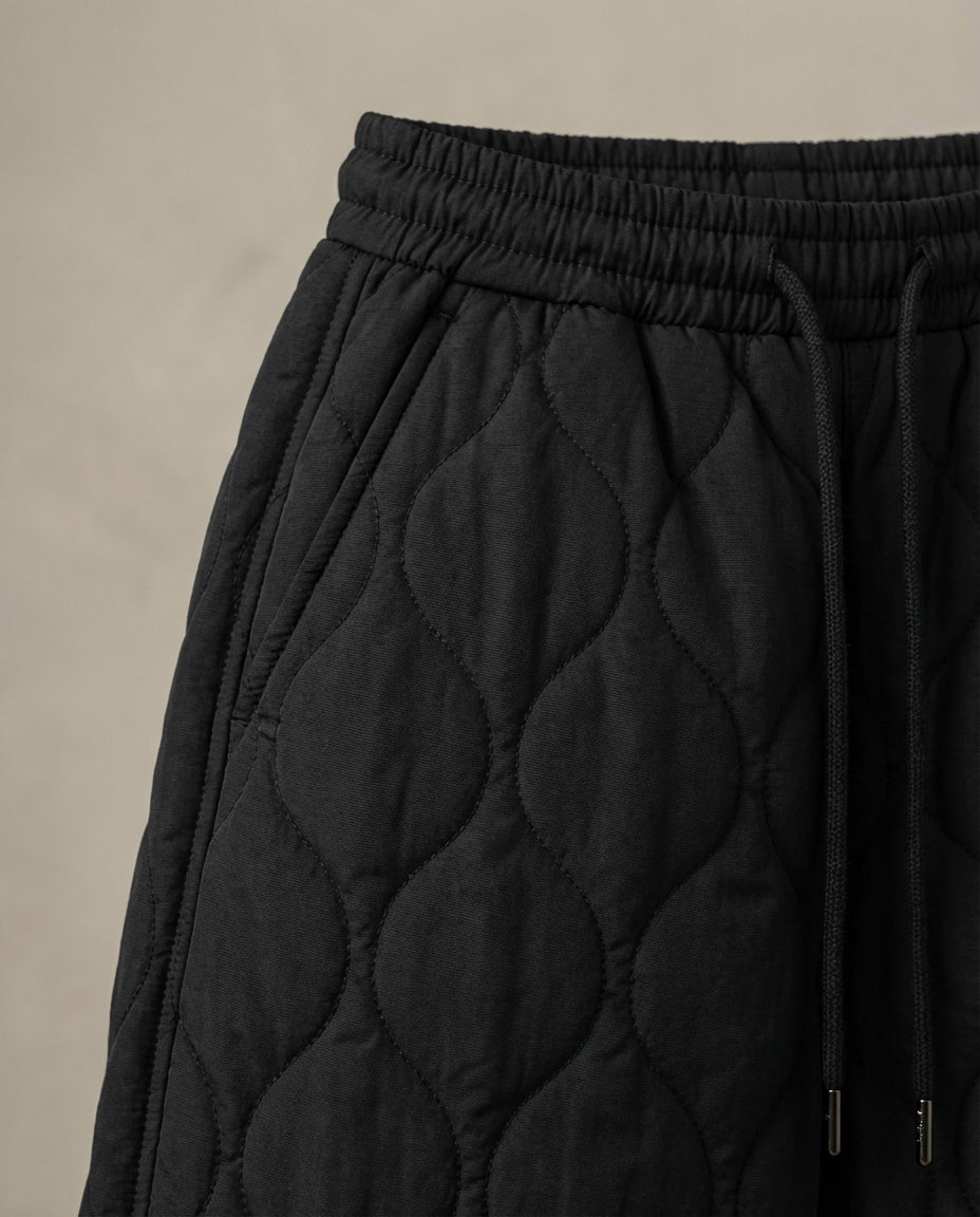 Women's Joggers | Quilted Drawstring Style