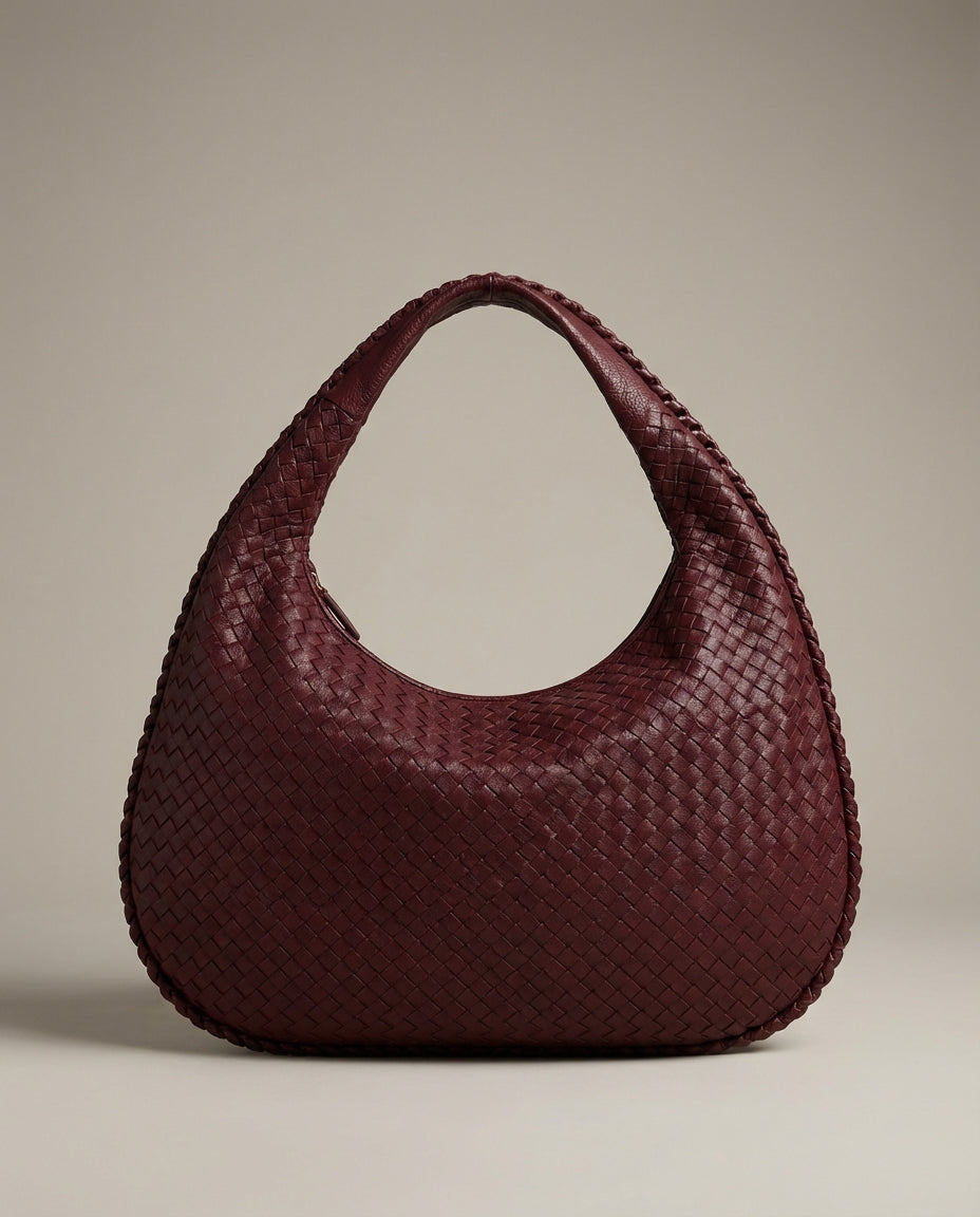 Women's Shoulder Bag | Woven Hobo Style