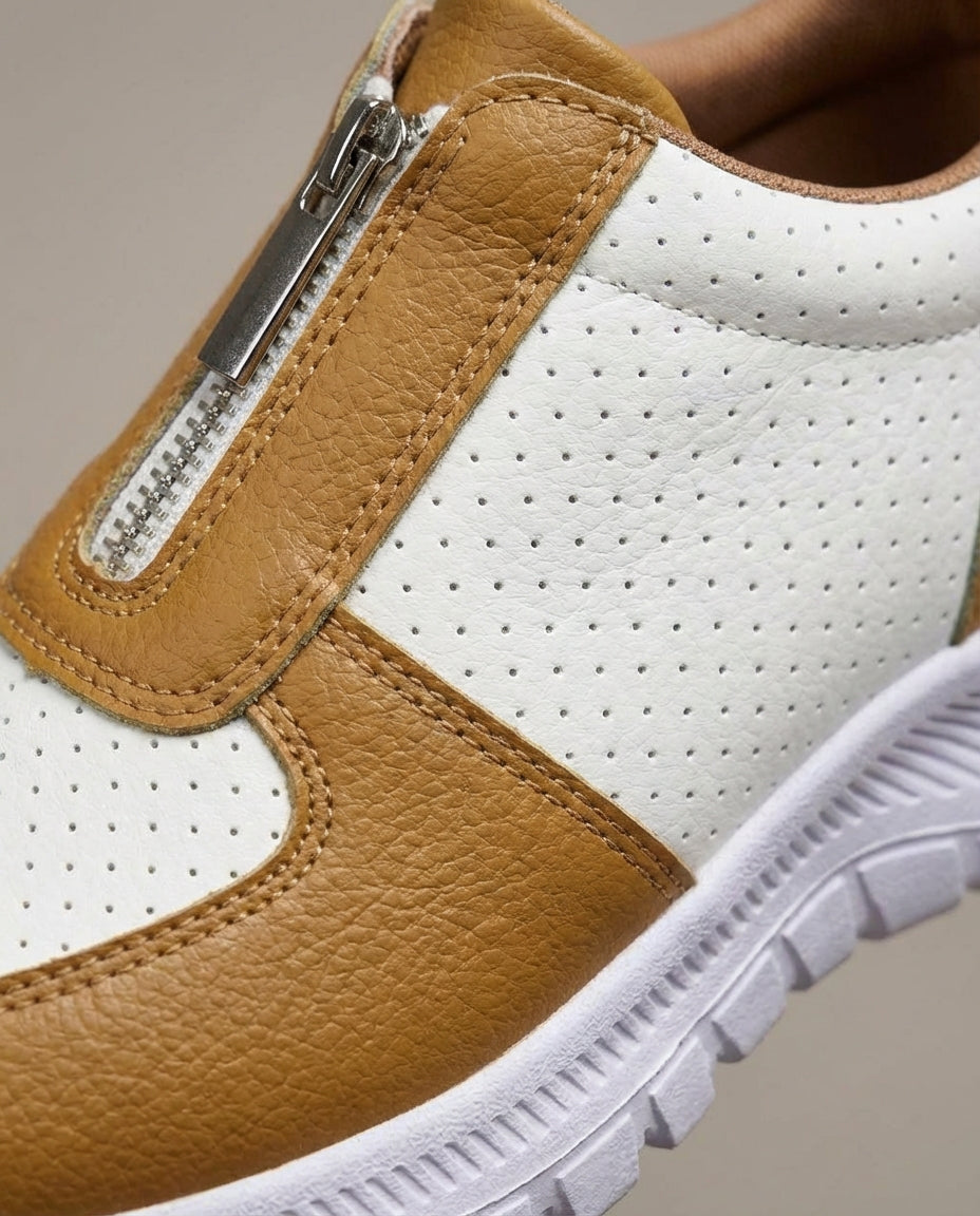 Women's Sneakers | Slip-On Trainers Zipper Design