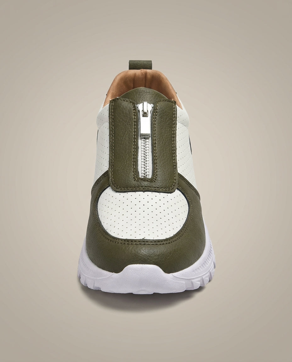 Women's Sneakers | Slip-On Trainers Zipper Design