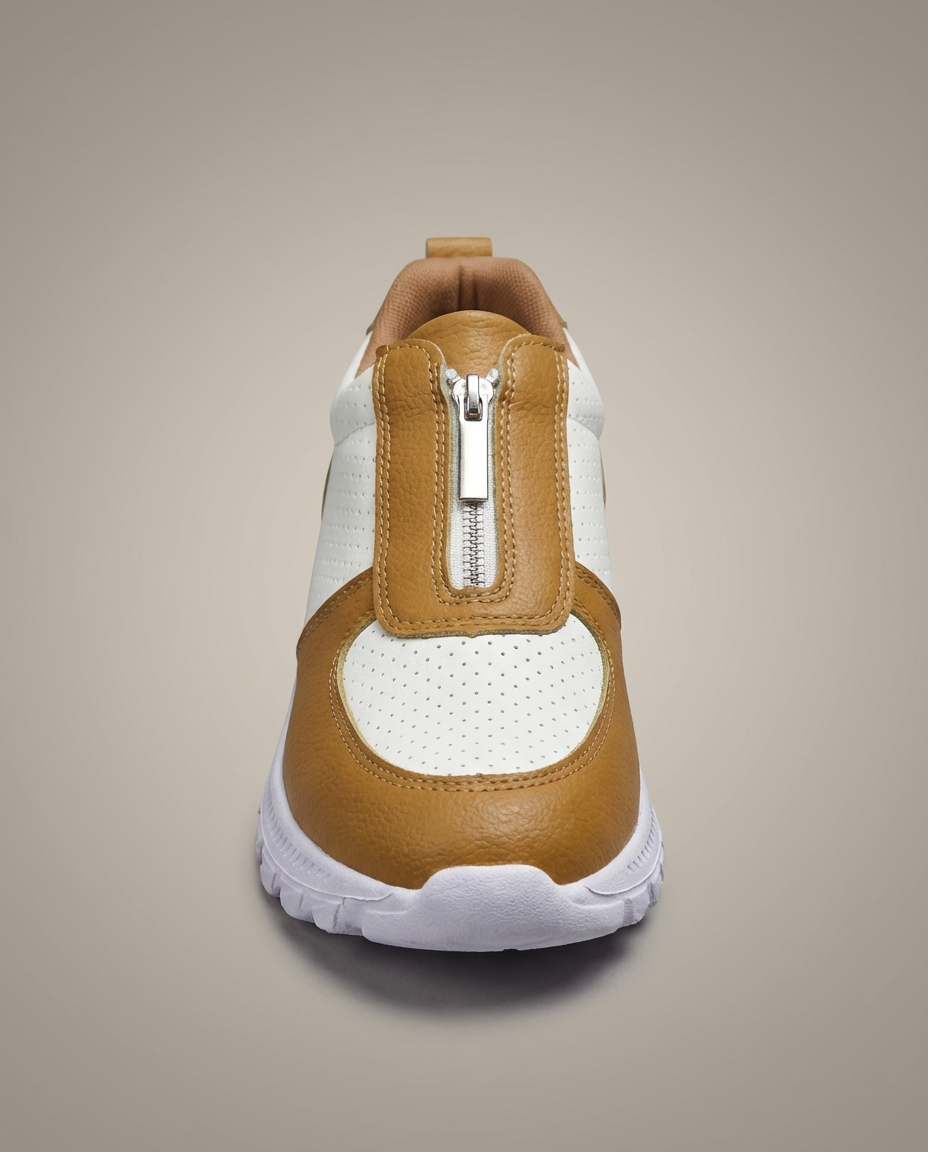 Women's Sneakers | Slip-On Trainers Zipper Design