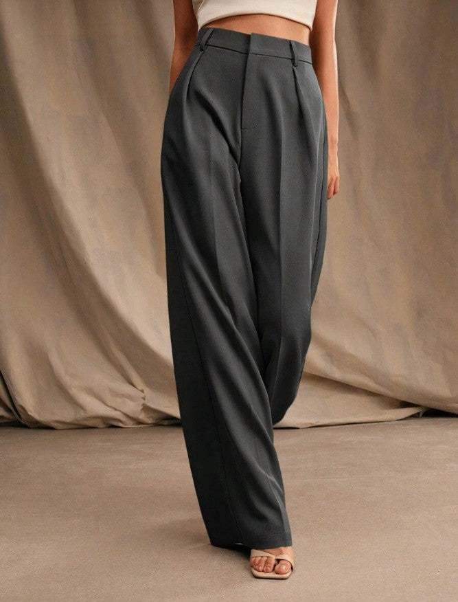 Women's Trouser | Wide Leg High Waist Tailored