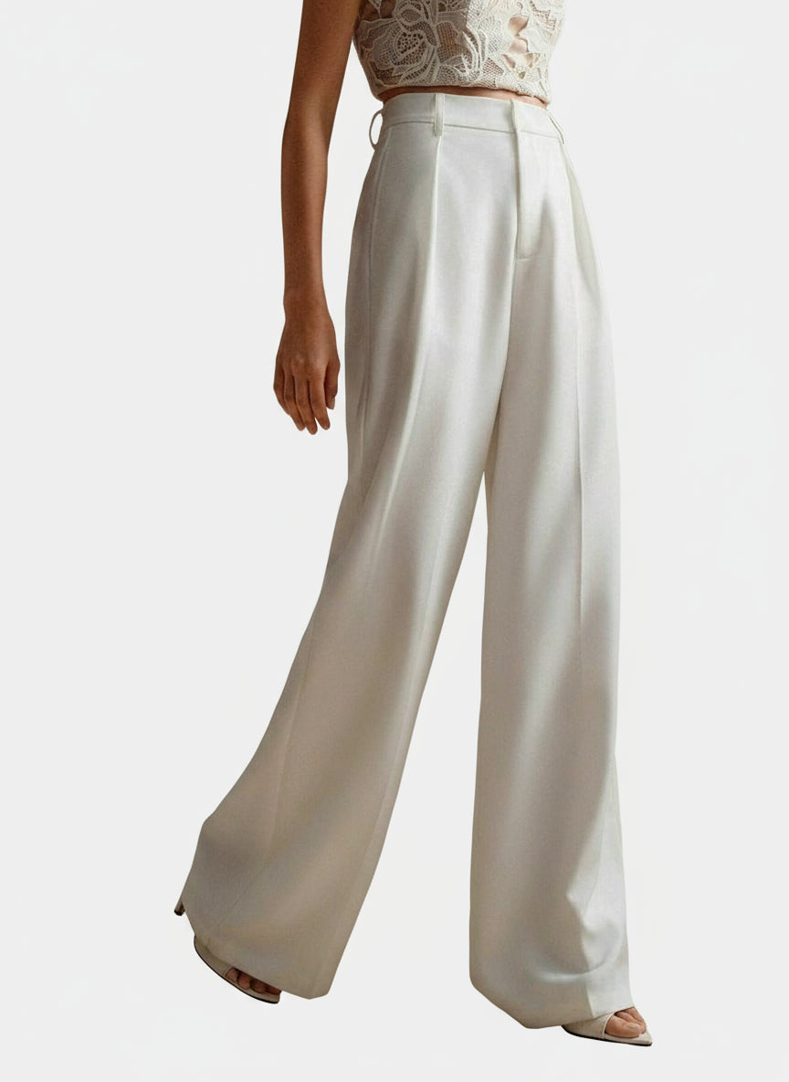 Women's Trouser | Wide Leg High Waist Tailored