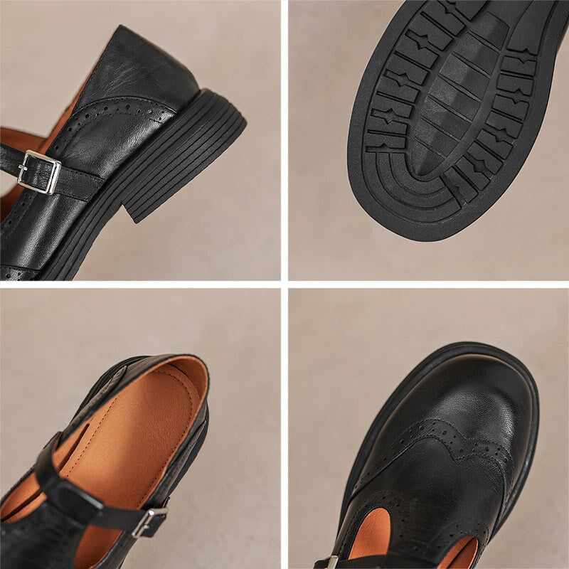 Women’s Vintage Classic Retro Shoes | Round Toe