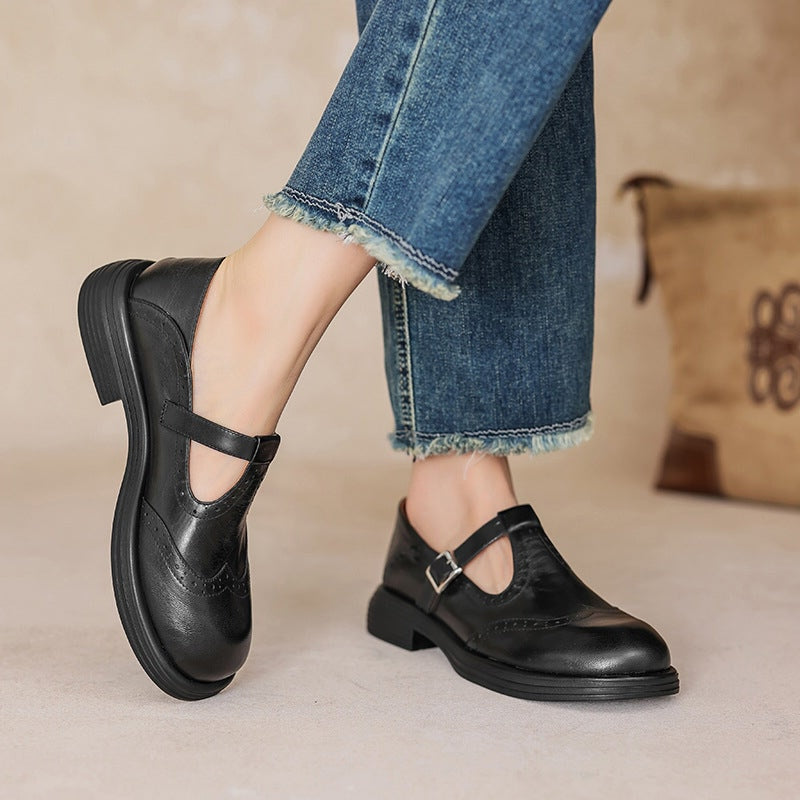 Women’s Vintage Classic Retro Shoes | Round Toe