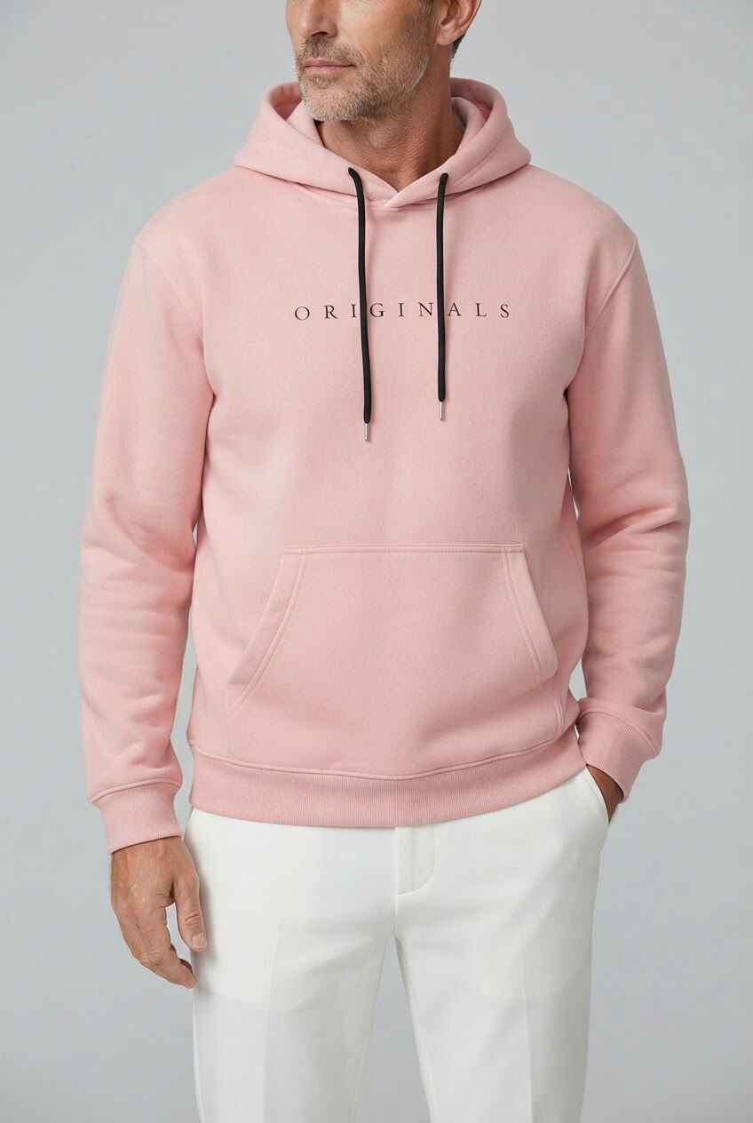 Men's Hoodie | Drawstring Hood & Kangaroo Pocket