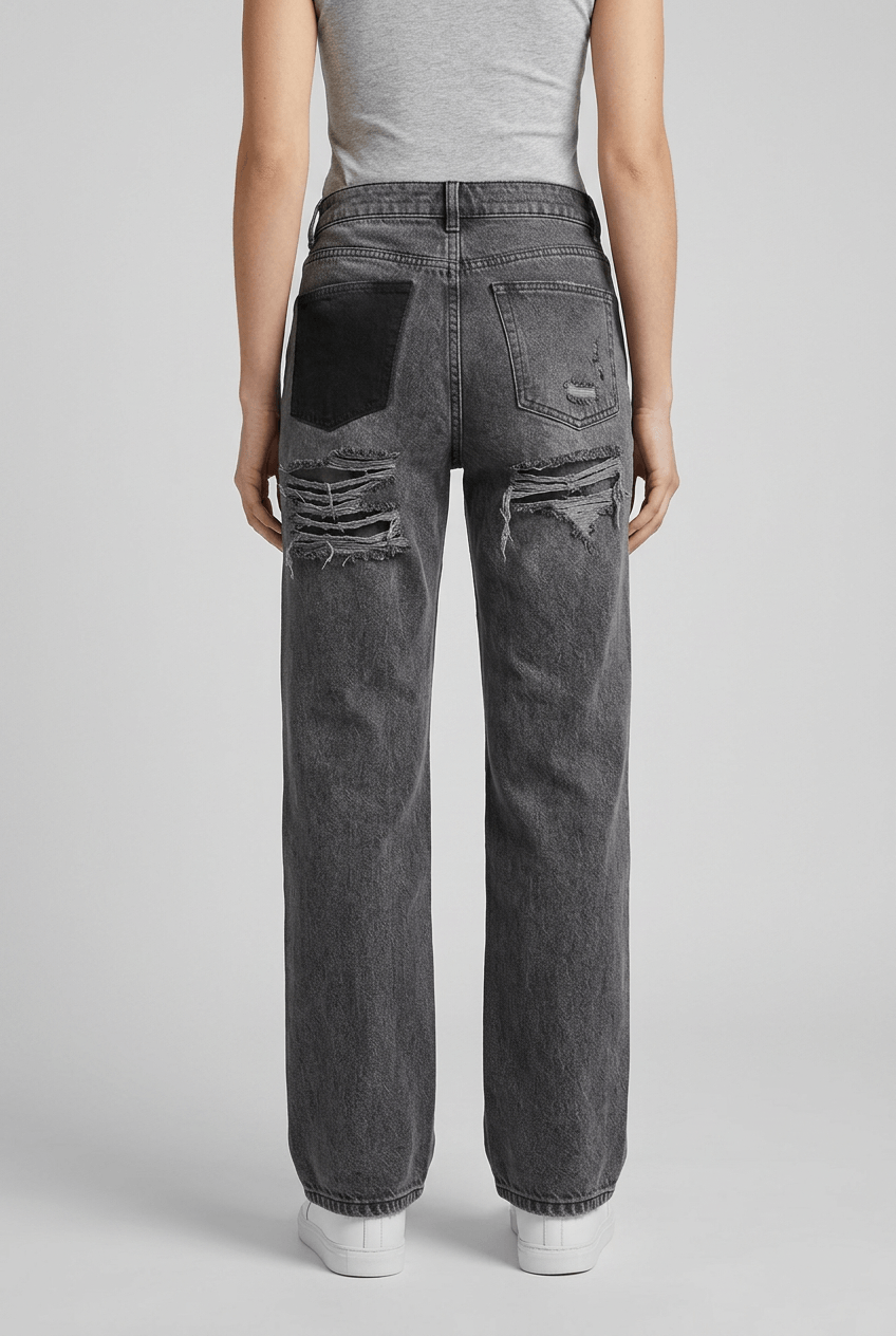 Women's Jeans | Straight Leg High Waisted