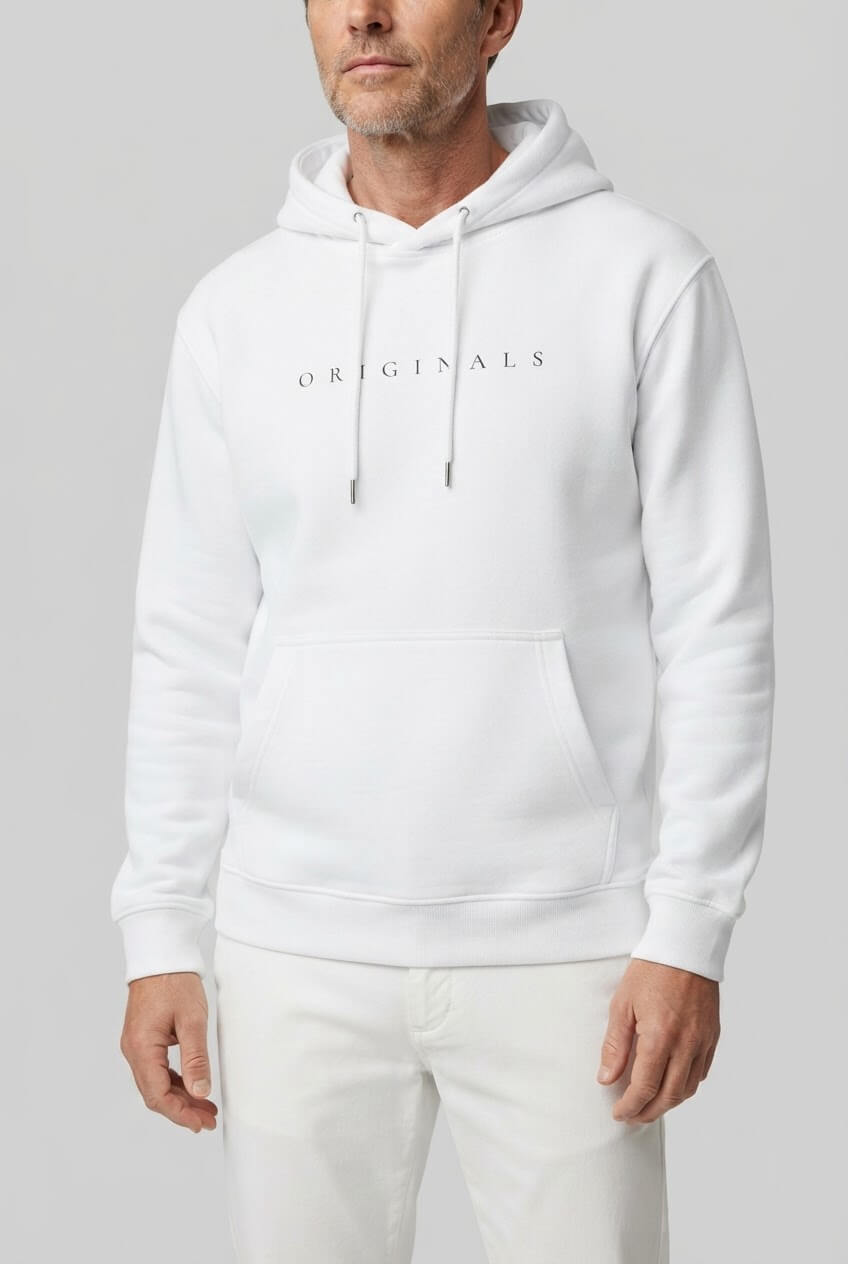 Men's Hoodie | Drawstring Hood & Kangaroo Pocket
