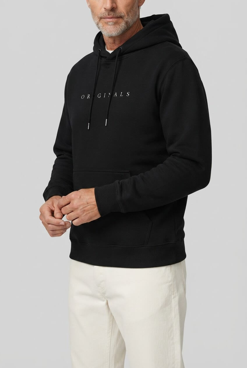 Men's Hoodie | Drawstring Hood & Kangaroo Pocket