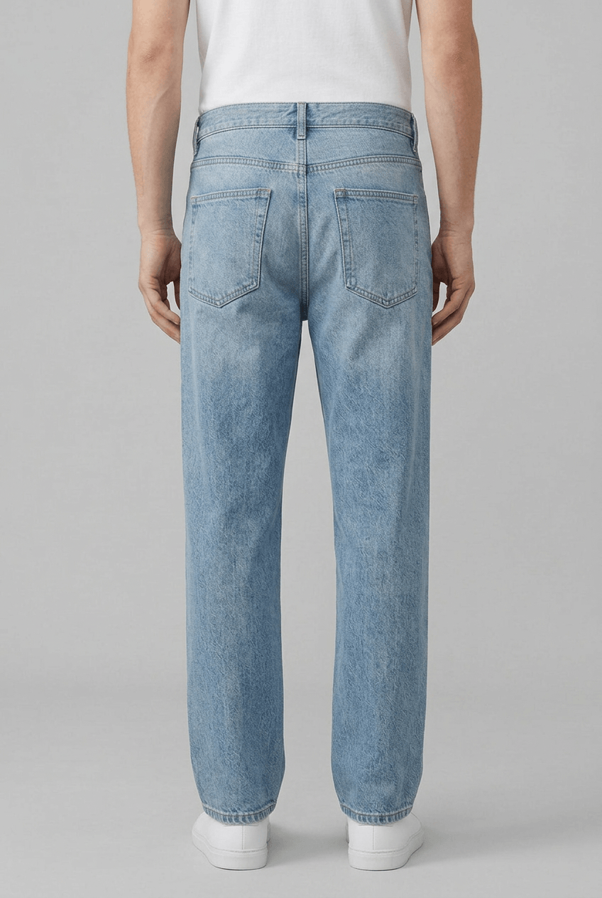 Men's Straight Leg Jeans | Low Rise
