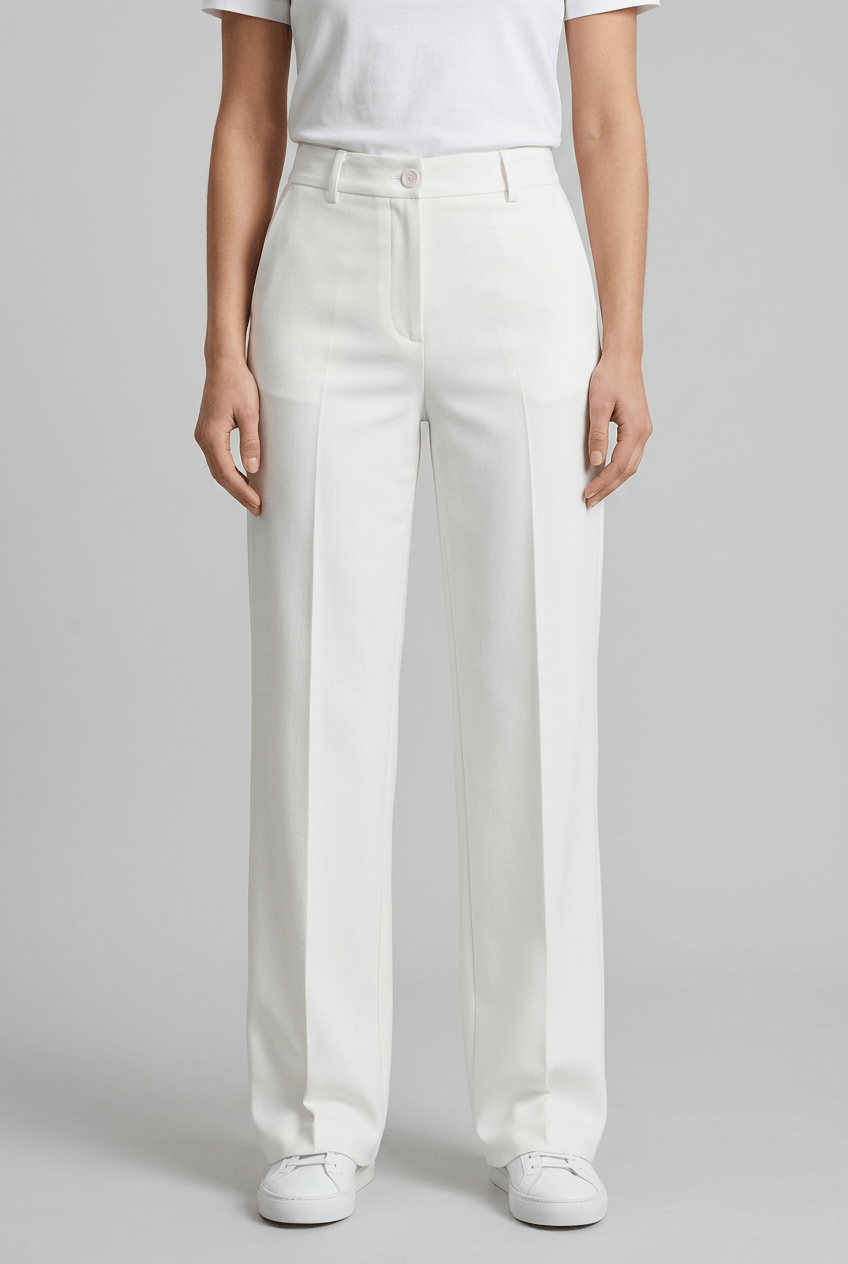 Women’s High Waist Wide Leg Pants | Straight Fit