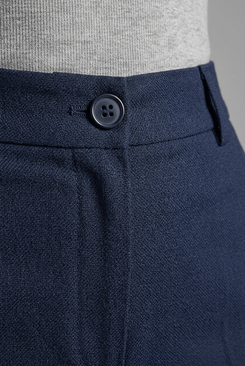 Women’s High Waist Wide Leg Pants | Straight Fit
