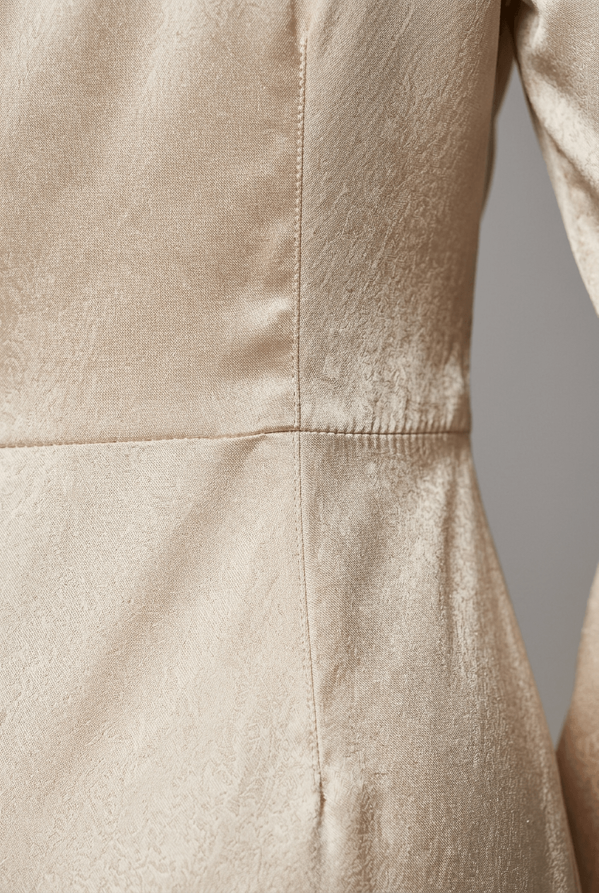 Women’s Minimal Evening Dress | Bell Sleeves