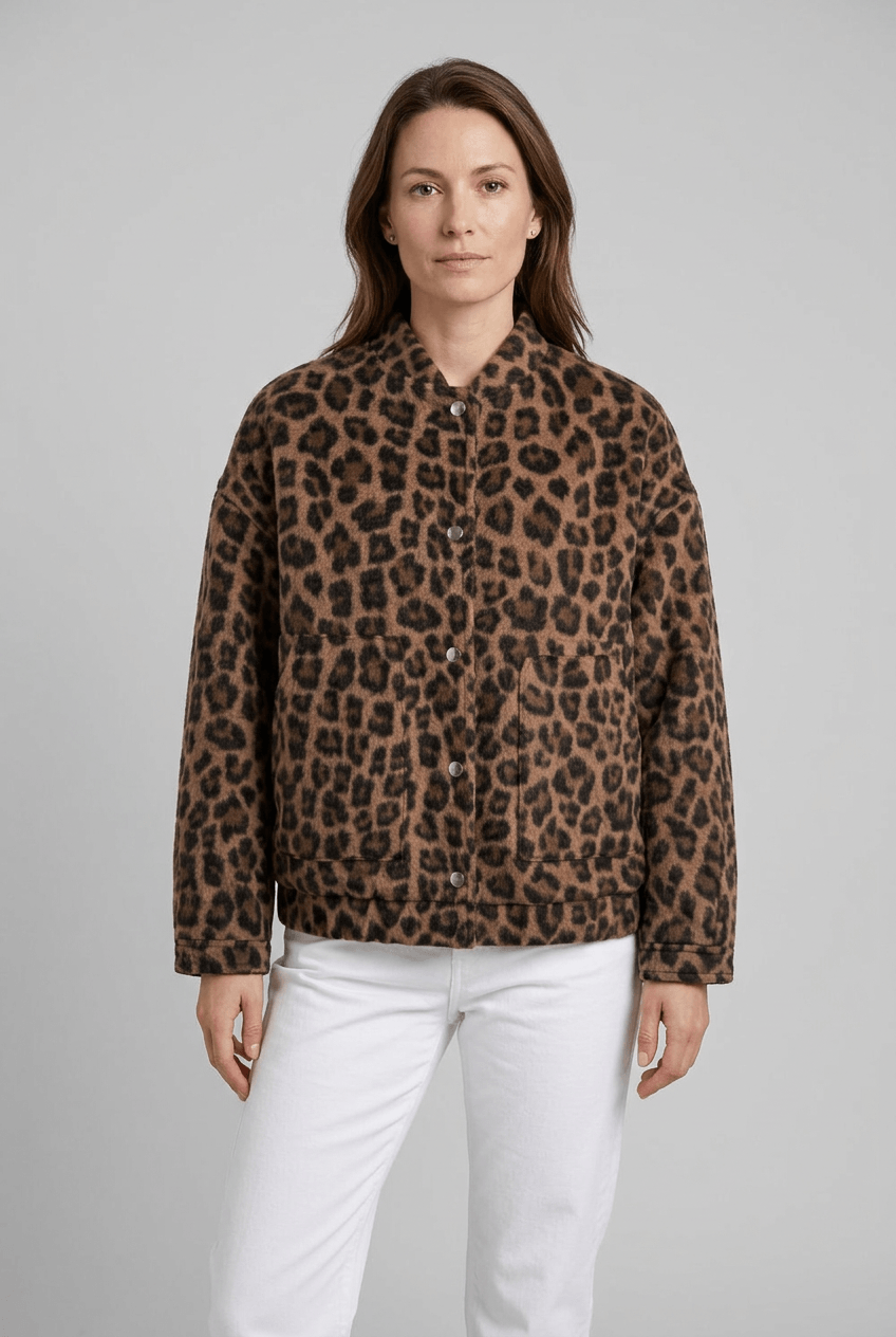 Leopard Print Jacket | Women