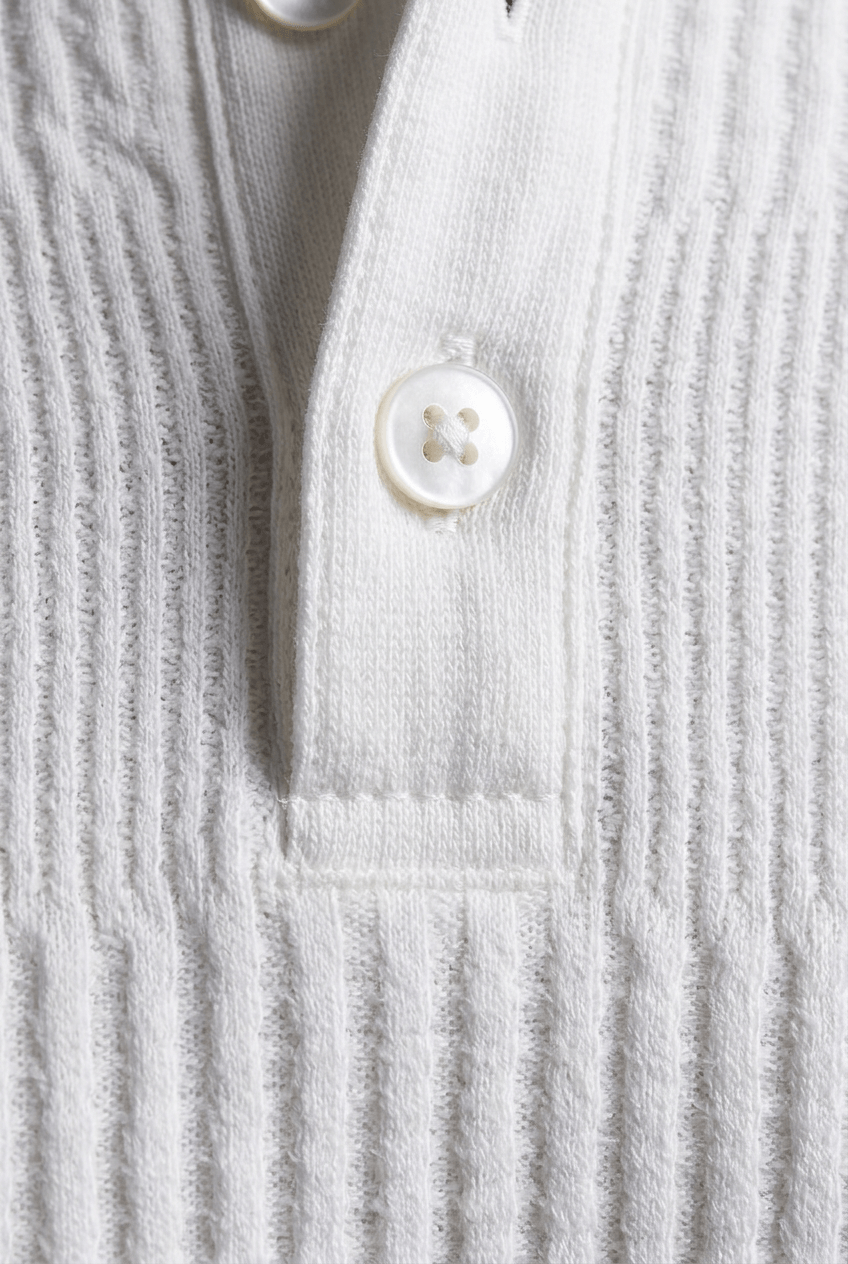 Men's Long Sleeve Polo Shirt | Classic Collar & Slim Fit