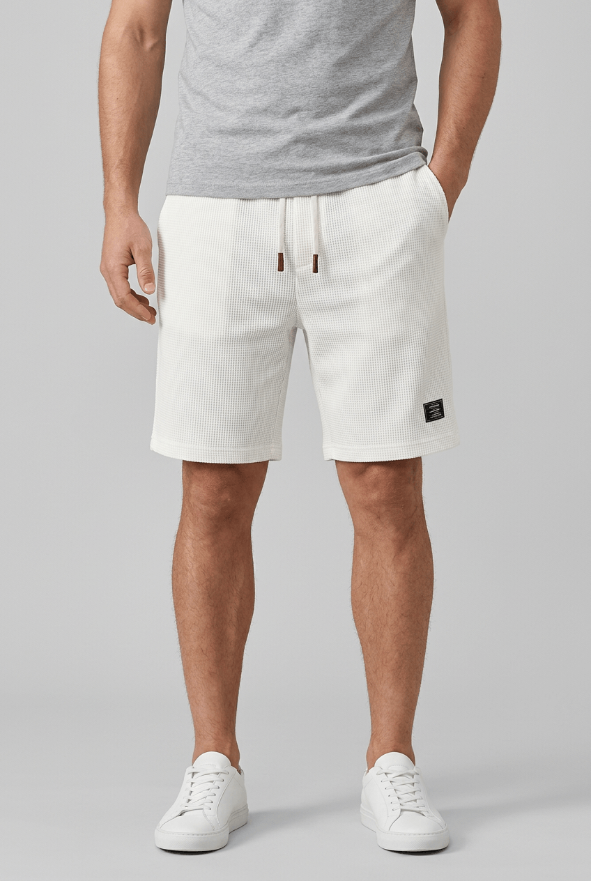 Men's Shorts | Elasticated Drawstring Waist & Side Pockets