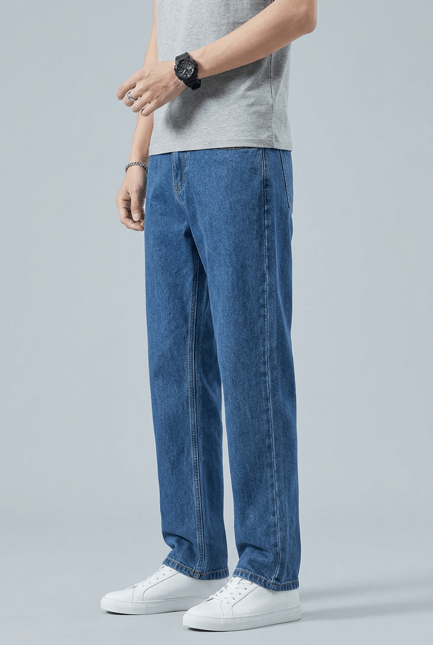Men's Straight Leg Jeans | Low Rise