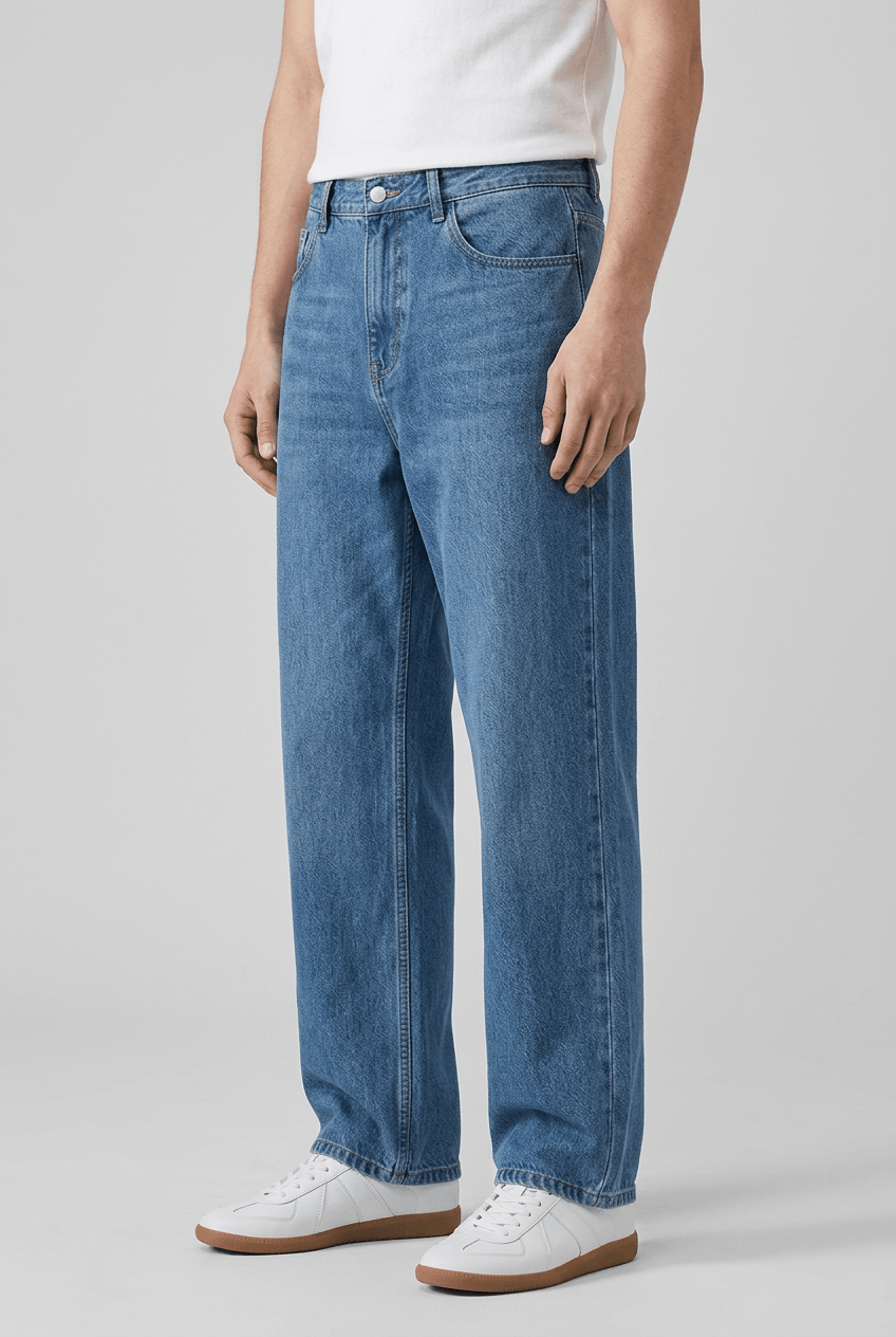 Men's Straight Leg Jeans | Low Rise