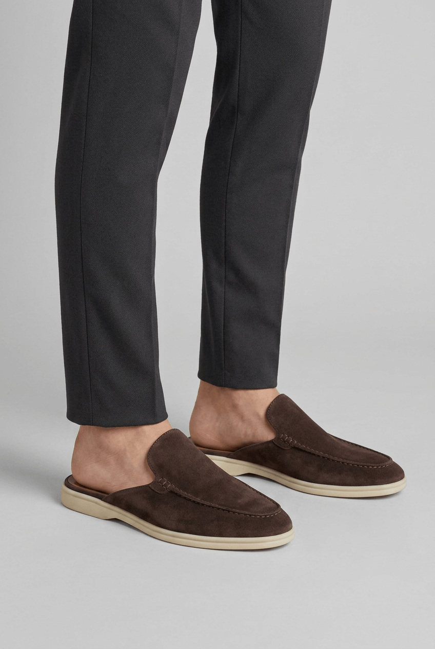 Men's Mules | Round Toe & Slip-on