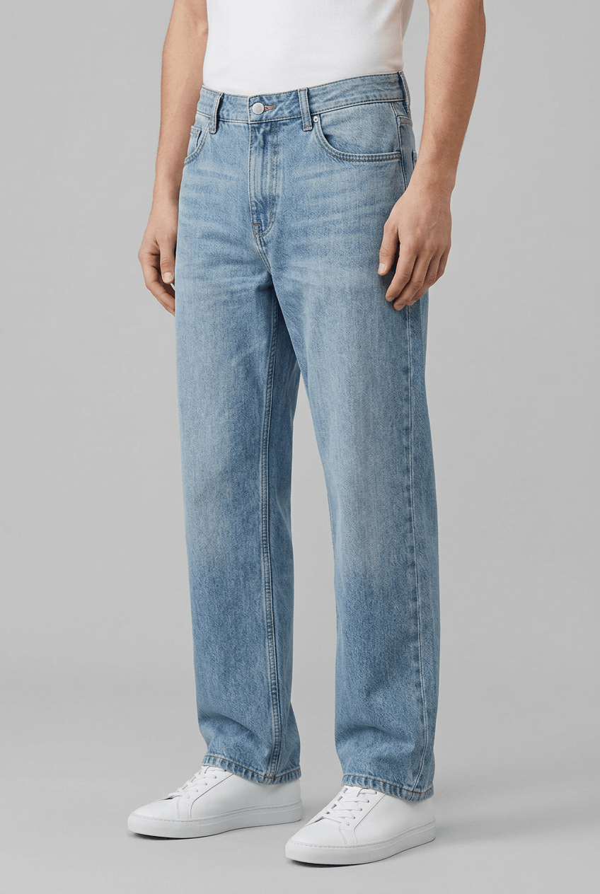 Men's Straight Leg Jeans | Low Rise