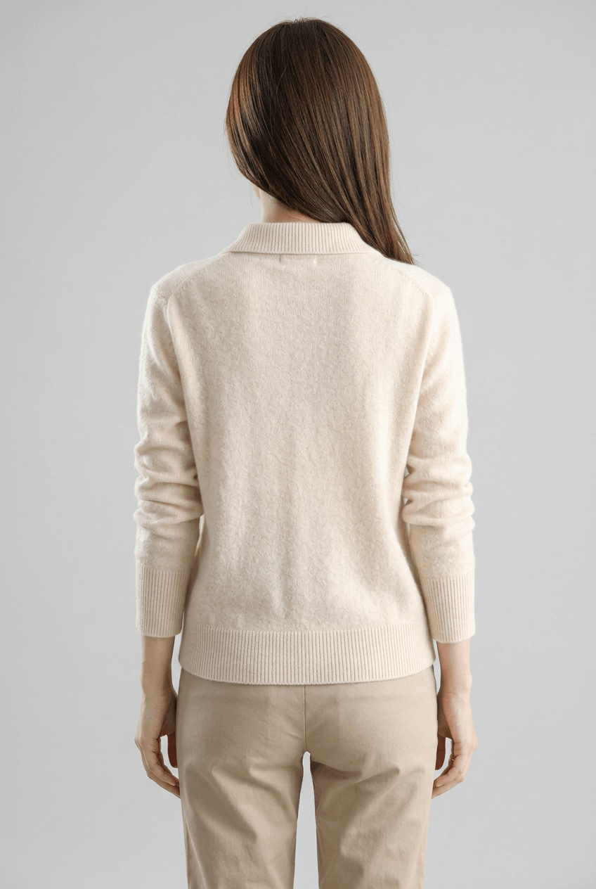 Women's Cardigan | Button Front & Ribbed Cuffs