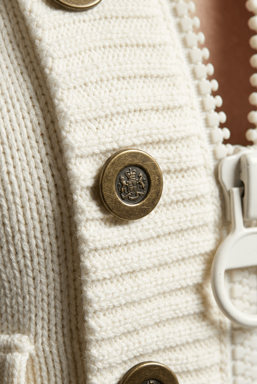 Women's Sweater Vest | High Collar & Zip Front