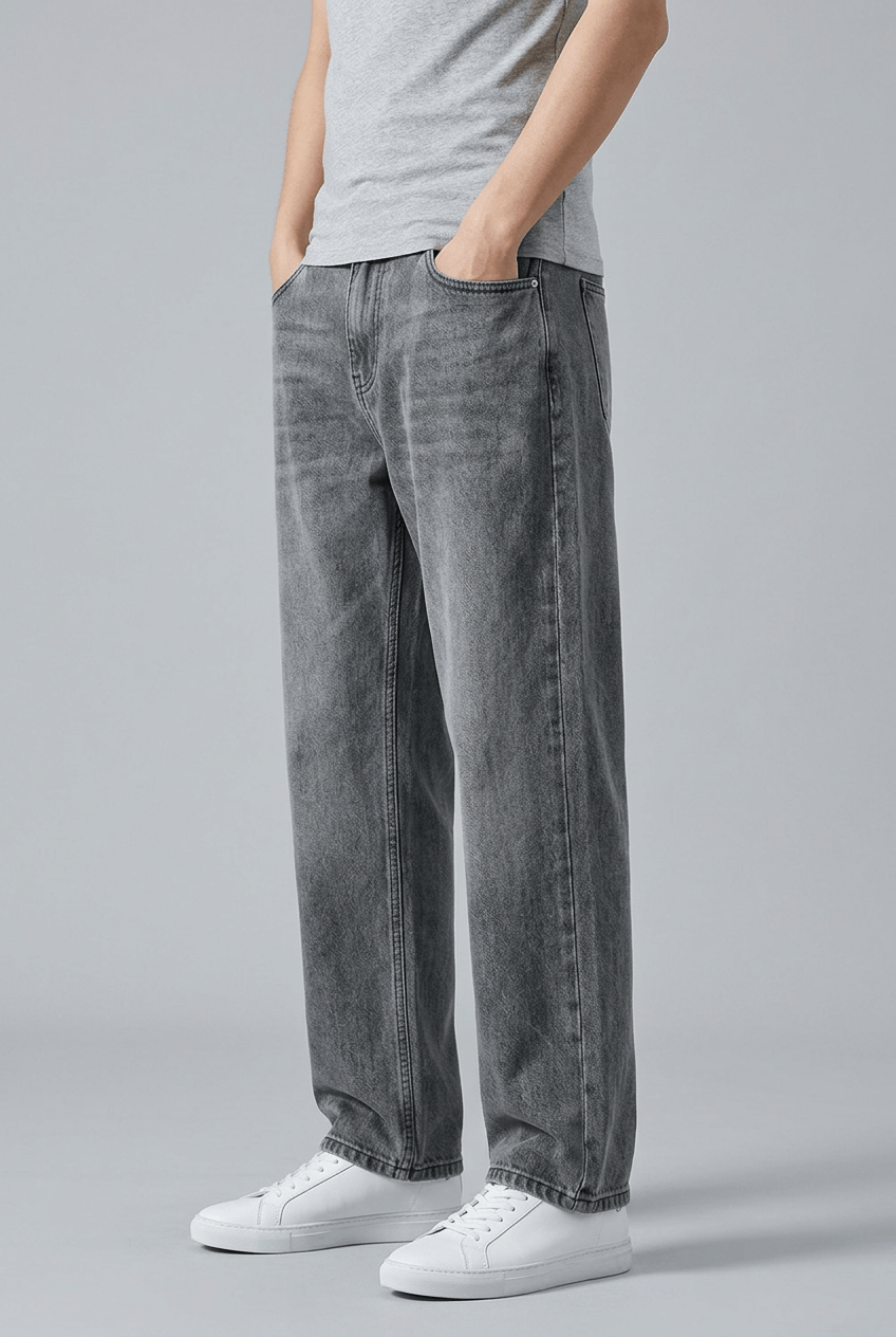 Men's Straight Leg Jeans | Low Rise