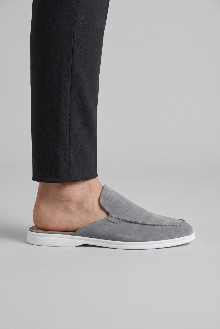 Men's Mules | Round Toe & Slip-on