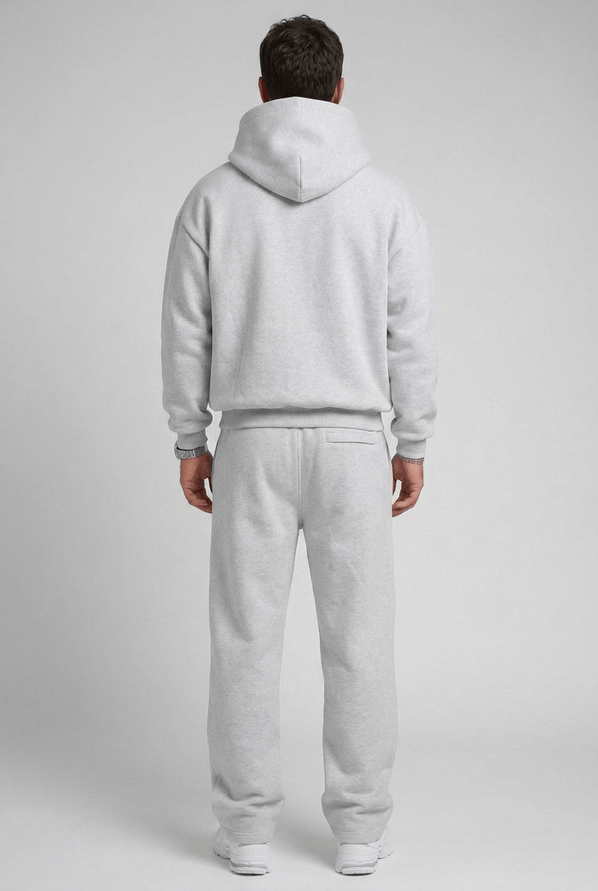 Men's Oversized Hoodie and Wide Leg Sweatpants Tracksuit